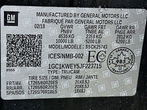 Used 2018 Chevrolet Silverado 2500 LTZ image 33