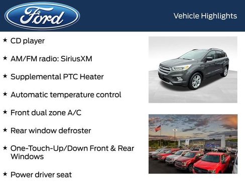 Certified 2017 Ford Escape SE w/ Equipment Group 201A image 13