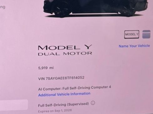 Used 2026 Tesla Model Y Long Range AWD/4WD image 4