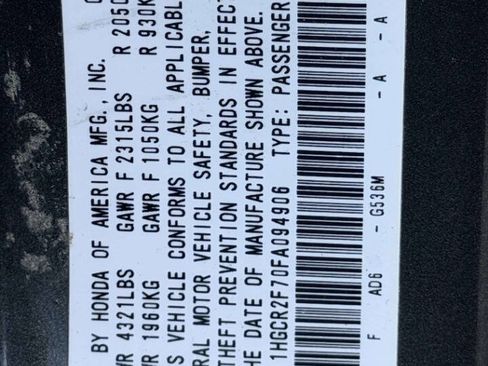Used 2015 Honda Accord EX image 18