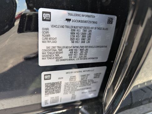 New 2026 Chevrolet Silverado 1500 RST AWD/4WD image 16