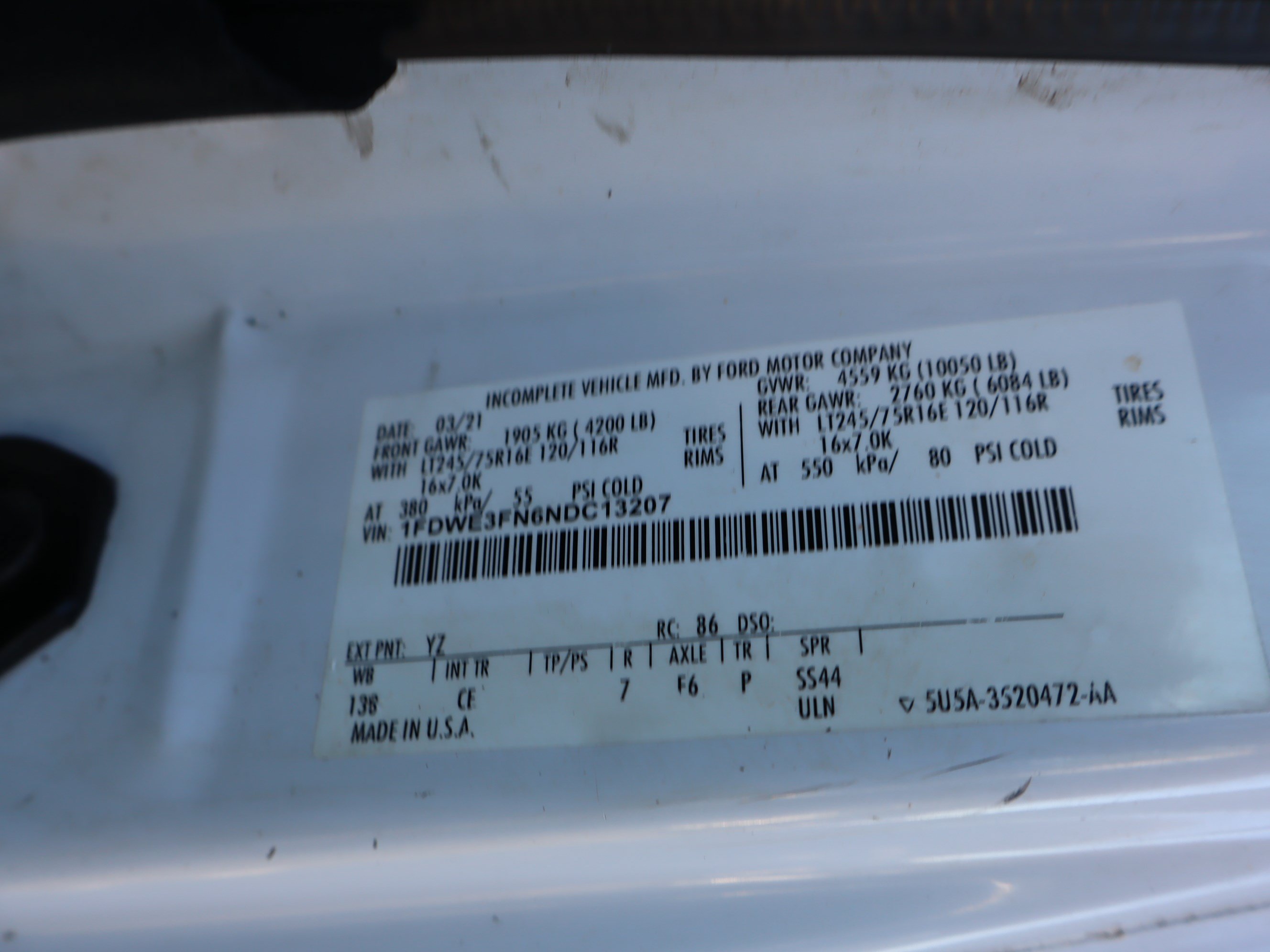 Used 2022 Ford E-350 and Econoline 350 Super Duty w/ Power Windows & Locks Group RWD image 29