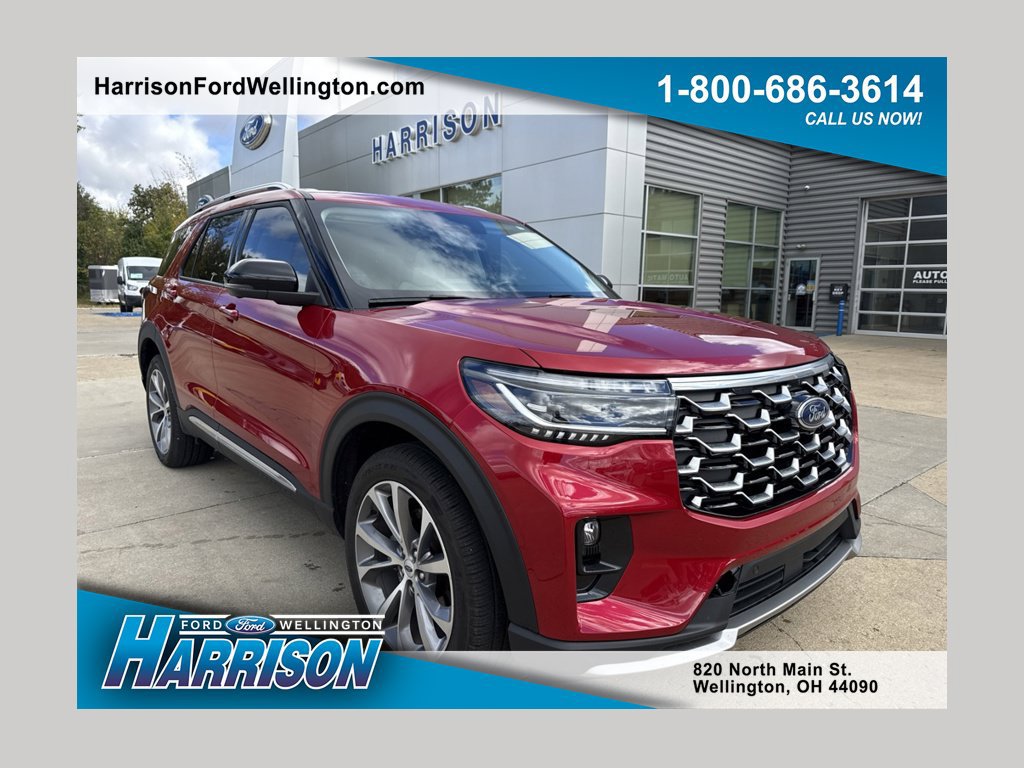 Used 2025 Ford Explorer Platinum w/ Ultimate Package AWD/4WD image 1