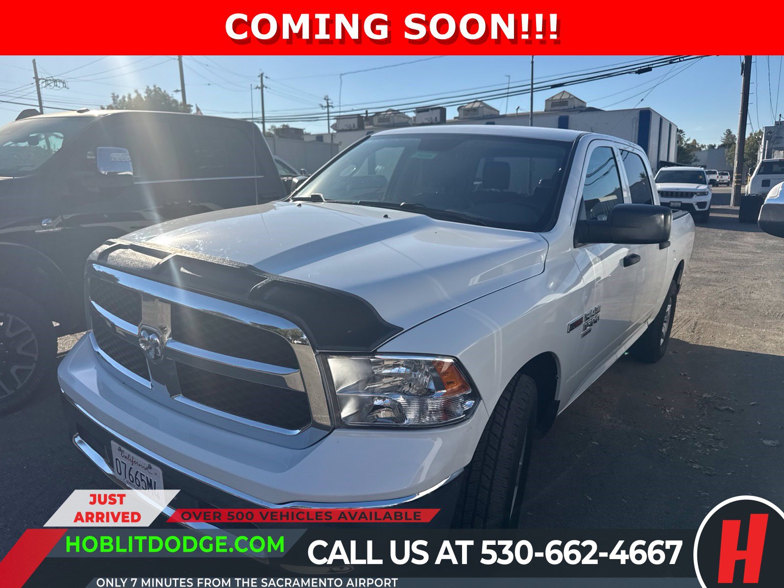 Used 2019 RAM 1500 Tradesman w/ Chrome Appearance Group RWD image 1