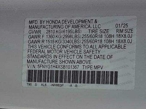 Used 2025 Honda Pilot EX-L image 28