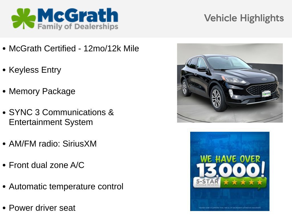 Used 2022 Ford Escape SEL w/ Technology Package AWD/4WD image 6