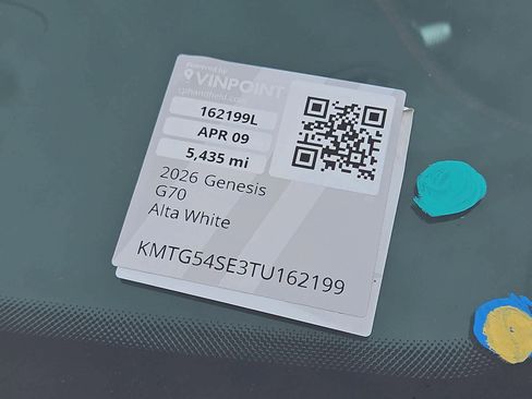 Certified 2026 Genesis G70 3.3T Sport Prestige image 33