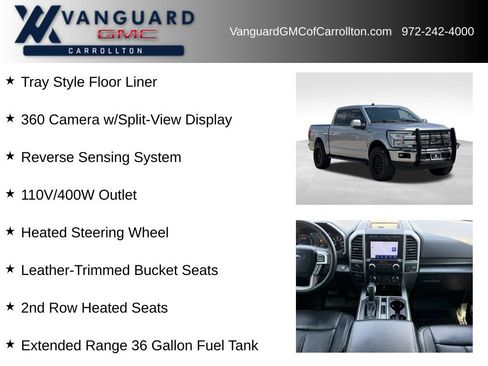 Used 2020 Ford F150 Lariat w/ Equipment Group 502A Luxury AWD/4WD image 30