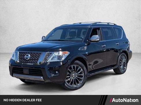 Used 2020 Nissan Armada Platinum w/ Platinum Reserve Package RWD image 1