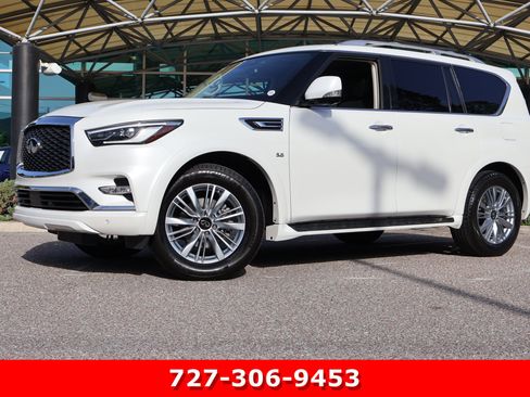 Used 2019 INFINITI QX80 Luxe w/ Proassist Package RWD image 1