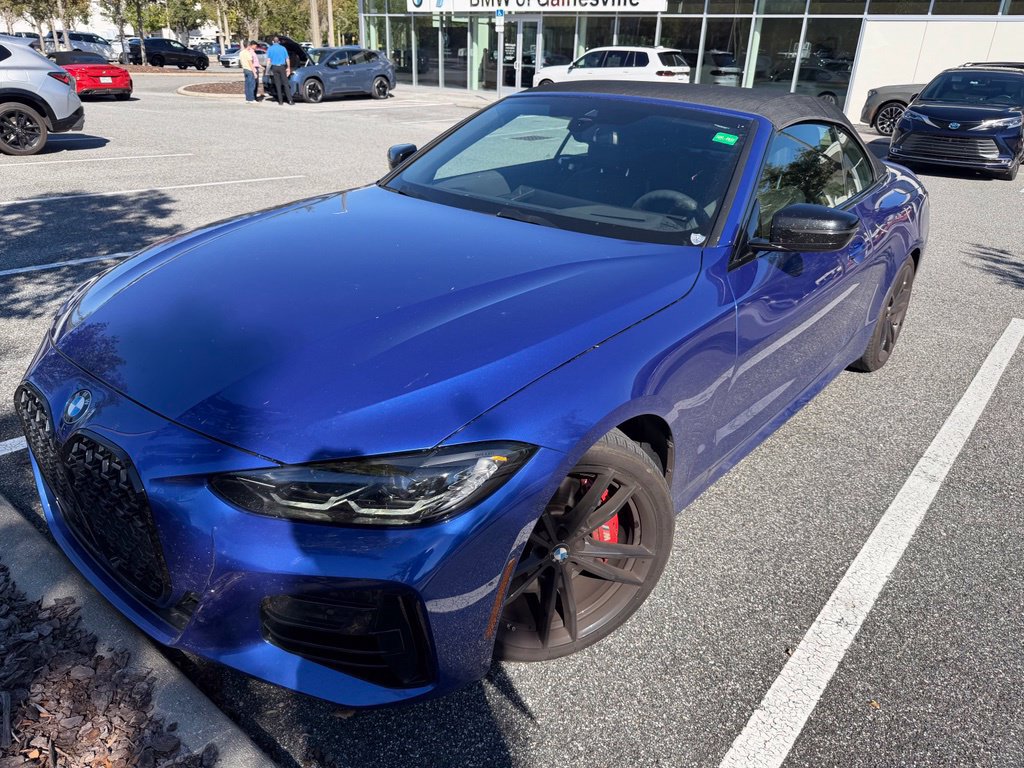 Used 2024 BMW M440i Convertible w/ Premium Package RWD image 1