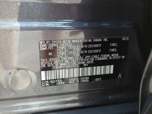 Certified 2025 Toyota RAV4 LE FWD image 27