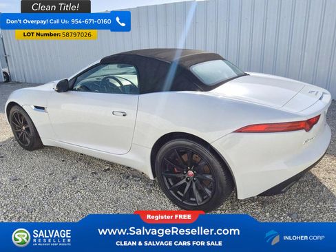 Used 2017 Jaguar F-TYPE Convertible RWD image 3