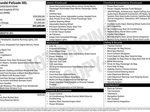 Used 2025 Hyundai Palisade SEL FWD image 4