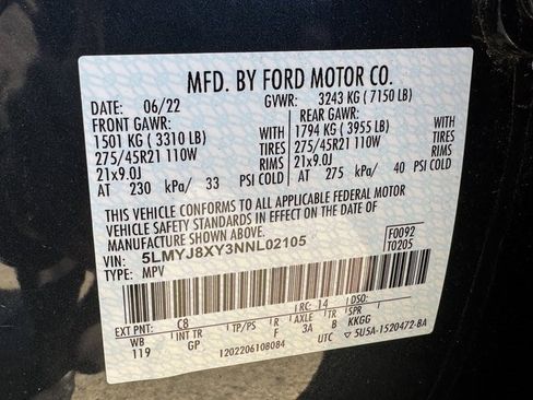 Used 2022 Lincoln Aviator Grand Touring w/ Equipment Group 301A image 33