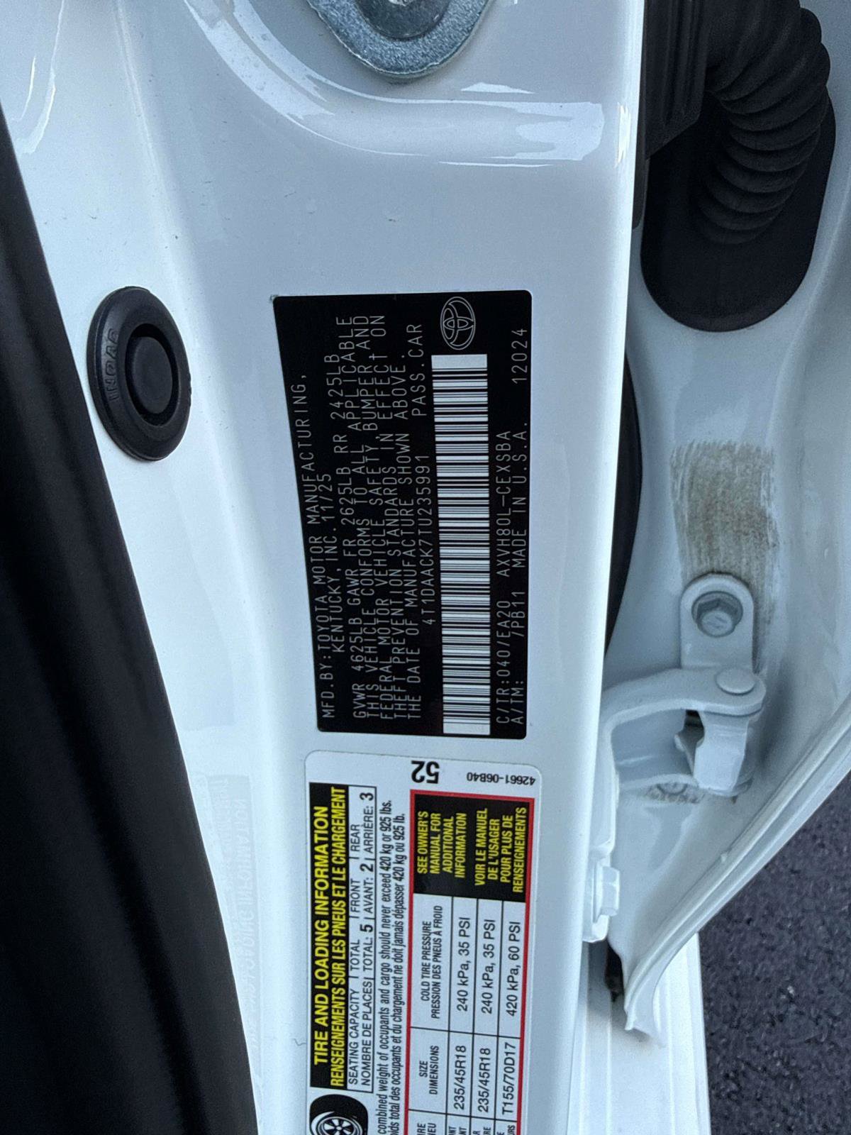 Used 2026 Toyota Camry SE w/ Multimedia Upgrade Package FWD image 27