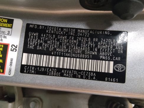 Used 2022 Toyota Camry SE w/ Convenience Package image 33