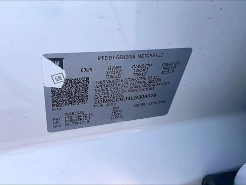 Used 2020 Chevrolet Tahoe Premier w/ Premier 6.2L Value Package RWD image 32