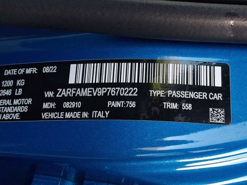 Used 2023 Alfa Romeo Giulia Quadrifoglio w/ Active Assist Plus Package RWD image 25