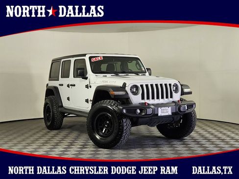Used 2021 Jeep Wrangler Unlimited Rubicon w/ LED Lighting Group AWD/4WD image 1