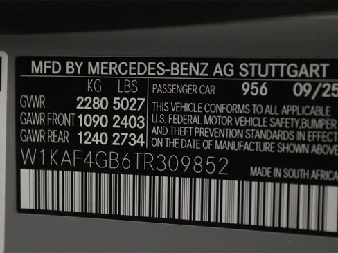 New 2026 Mercedes-Benz C 300 Sedan image 14