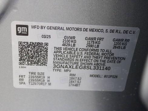 Used 2025 Chevrolet Equinox RS image 30