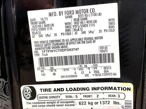 Used 2013 Ford F150 FX2 w/ Luxury Equipment Group RWD image 35