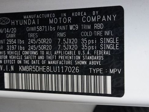 Used 2020 Hyundai Palisade Limited AWD/4WD image 69