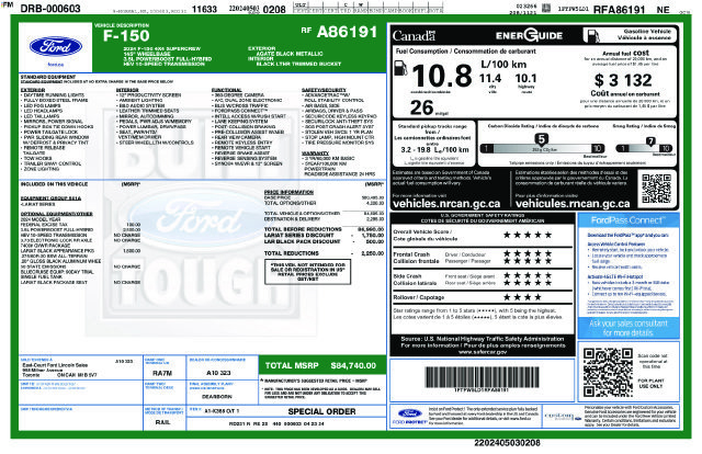 Certified 2024 Ford F150 Lariat AWD/4WD image 41
