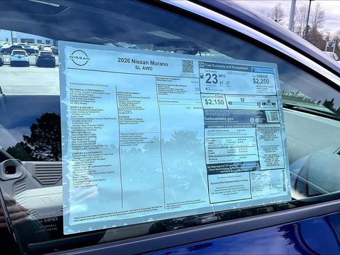 New 2026 Nissan Murano SL image 14