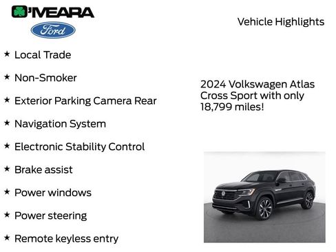 Used 2024 Volkswagen Atlas Cross Sport SEL Premium R-Line AWD/4WD image 7