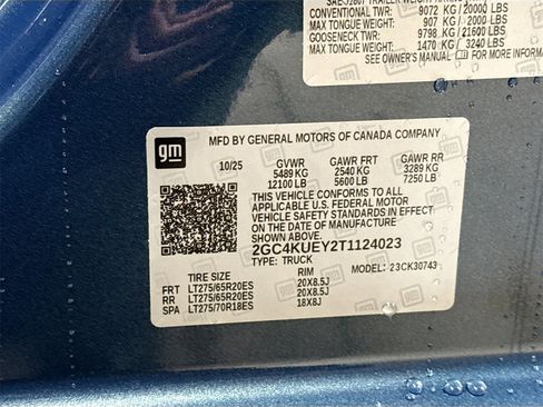 New 2026 Chevrolet Silverado 3500 LTZ w/ LTZ Plus Package image 34