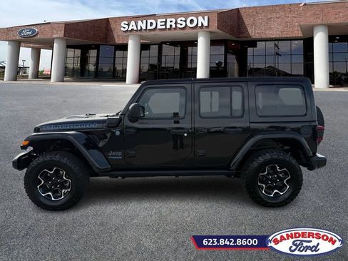 Used 2021 Jeep Wrangler Unlimited Rubicon 4xe w/ Cold Weather Group image 6