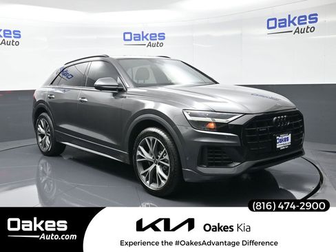 Used 2021 Audi Q8 Premium w/ Black Optic Package image 1