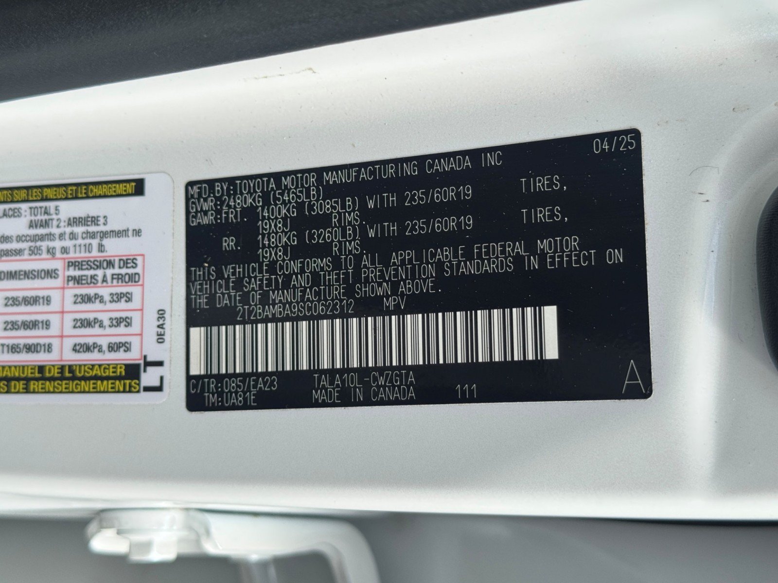 Used 2025 Lexus RX 350 FWD w/ Accessory Package (K3) image 45
