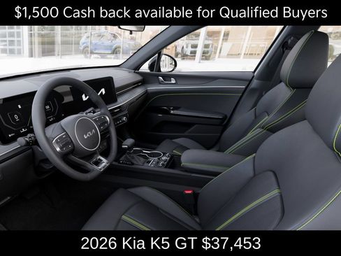 New 2026 Kia K5 GT w/ GT1 Package FWD image 17