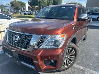 Used 2018 Nissan Armada Platinum w/ Captain Seat Package AWD/4WD video 1