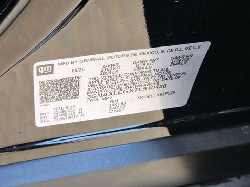 New 2026 Chevrolet Equinox RS w/ LPO, Floor Liner Package FWD image 22