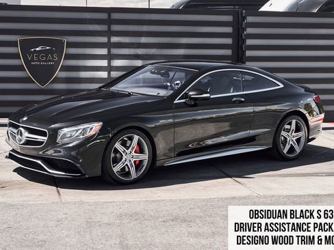 Used 2016 Mercedes-Benz S 63 AMG 4MATIC Coupe image 1
