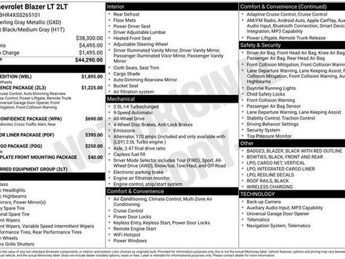 Used 2025 Chevrolet Blazer LT w/ Redline Edition image 12