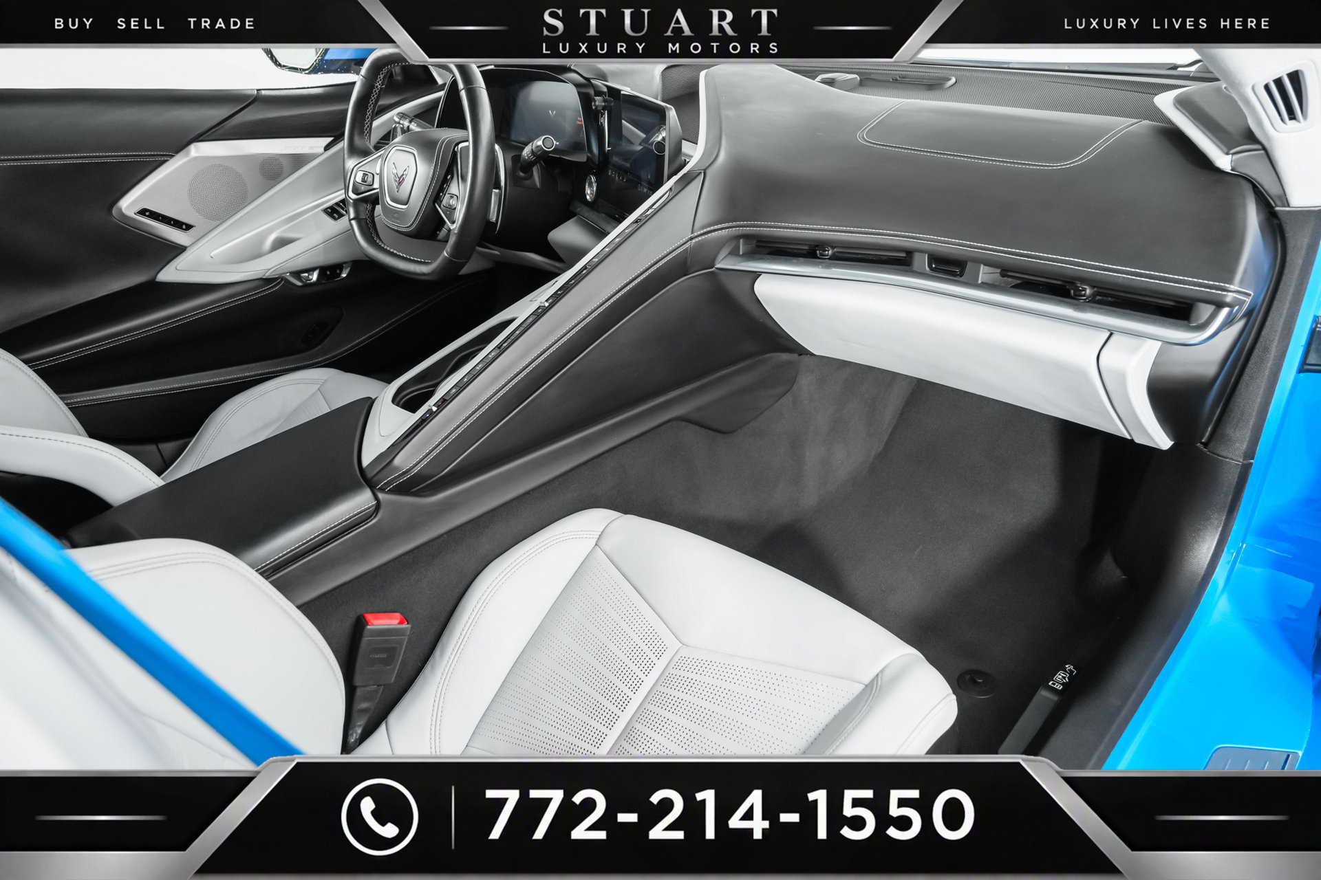 Used 2021 Chevrolet Corvette Stingray Premium Cpe w/ Z51 Performance Package RWD image 12