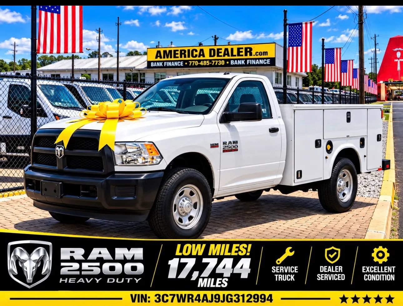 Used 2018 RAM 2500 Tradesman RWD image 2