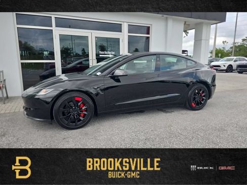 Used 2025 Tesla Model 3 Long Range AWD/4WD image 1