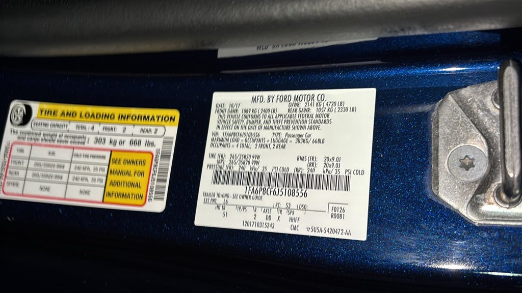 Used 2018 Ford Mustang GT Premium w/ Equipment Group 401A RWD image 37