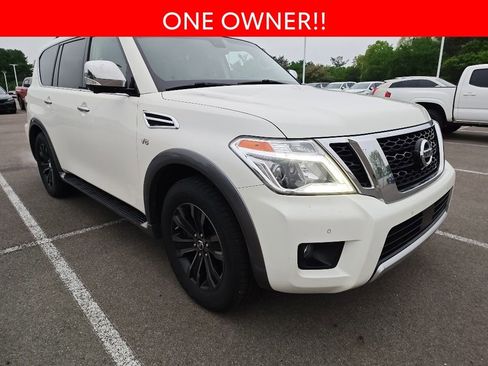 Used 2017 Nissan Armada Platinum w/ Captain Seat Package AWD/4WD image 3