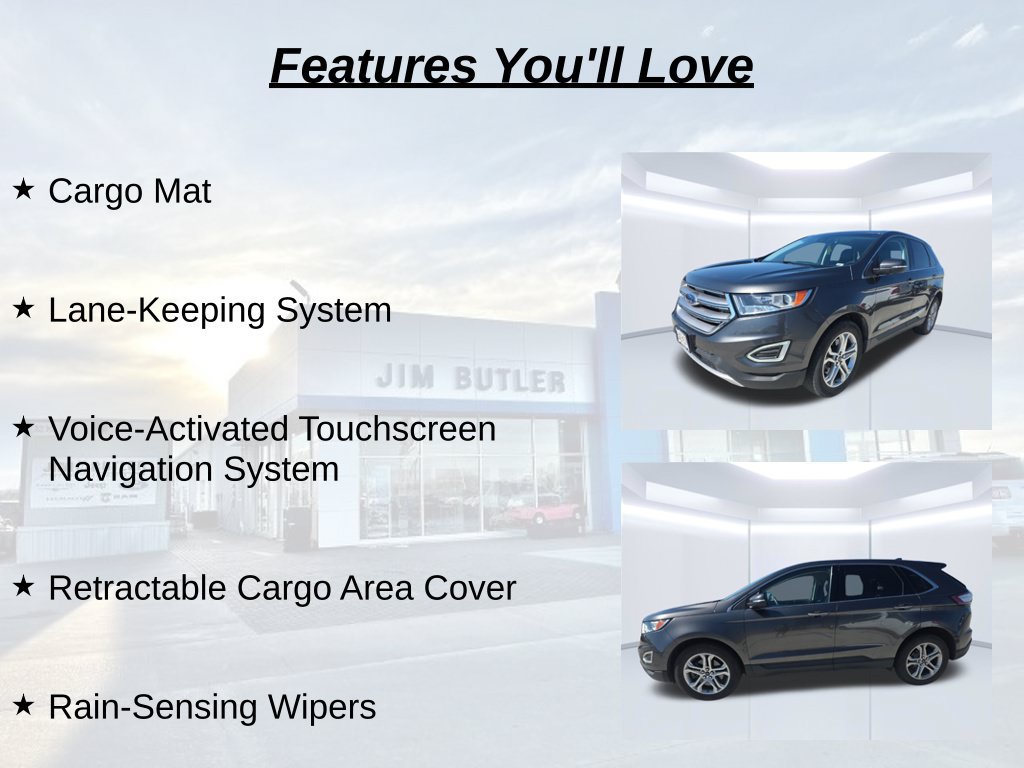 Used 2018 Ford Edge Titanium w/ Ford Safe & Smart Package AWD/4WD image 18