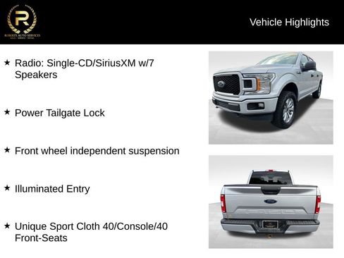 Used 2018 Ford F150 XL w/ Equipment Group 101A Mid AWD/4WD image 9
