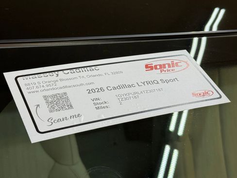 New 2026 Cadillac Lyriq Sport image 54