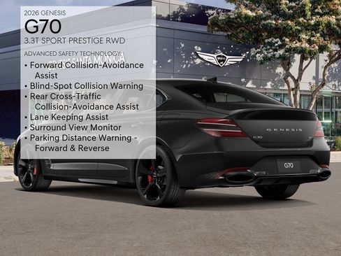 New 2026 Genesis G70 3.3T Sport Prestige RWD image 8