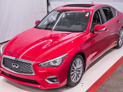 Used 2022 INFINITI Q50 Luxe w/ Cargo Package